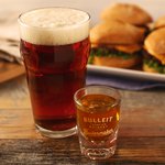 Bulleit Bourbon and Amber Ale