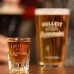 Bulleit Bourbon and Lager